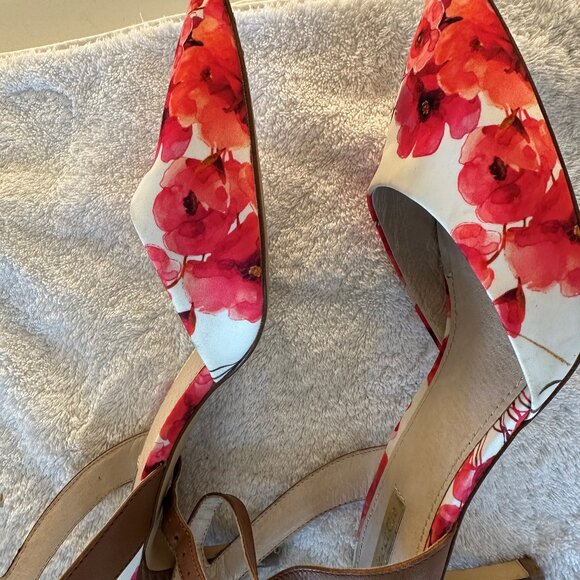 Louise et Cie Floral Strap Heels - Picture 2 of 4